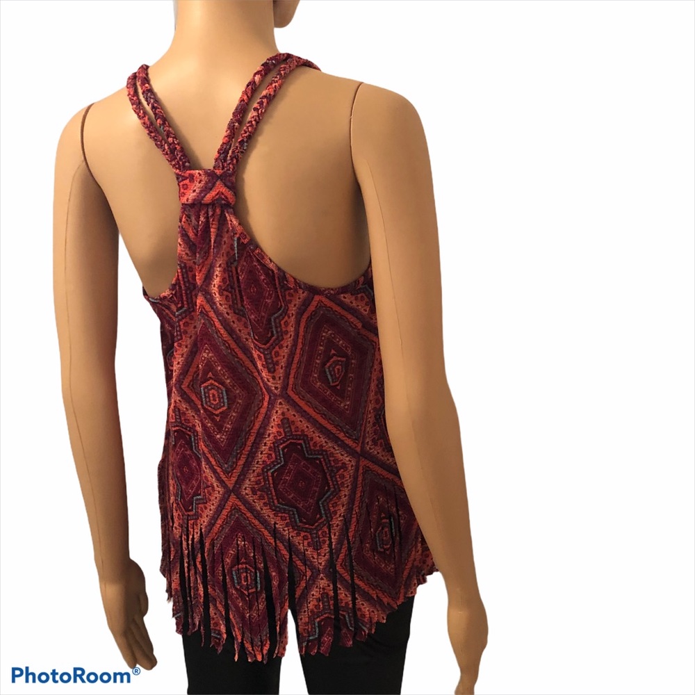 Stunning fringed shirt size medium